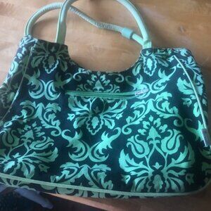 Green and Black Belvah Bag